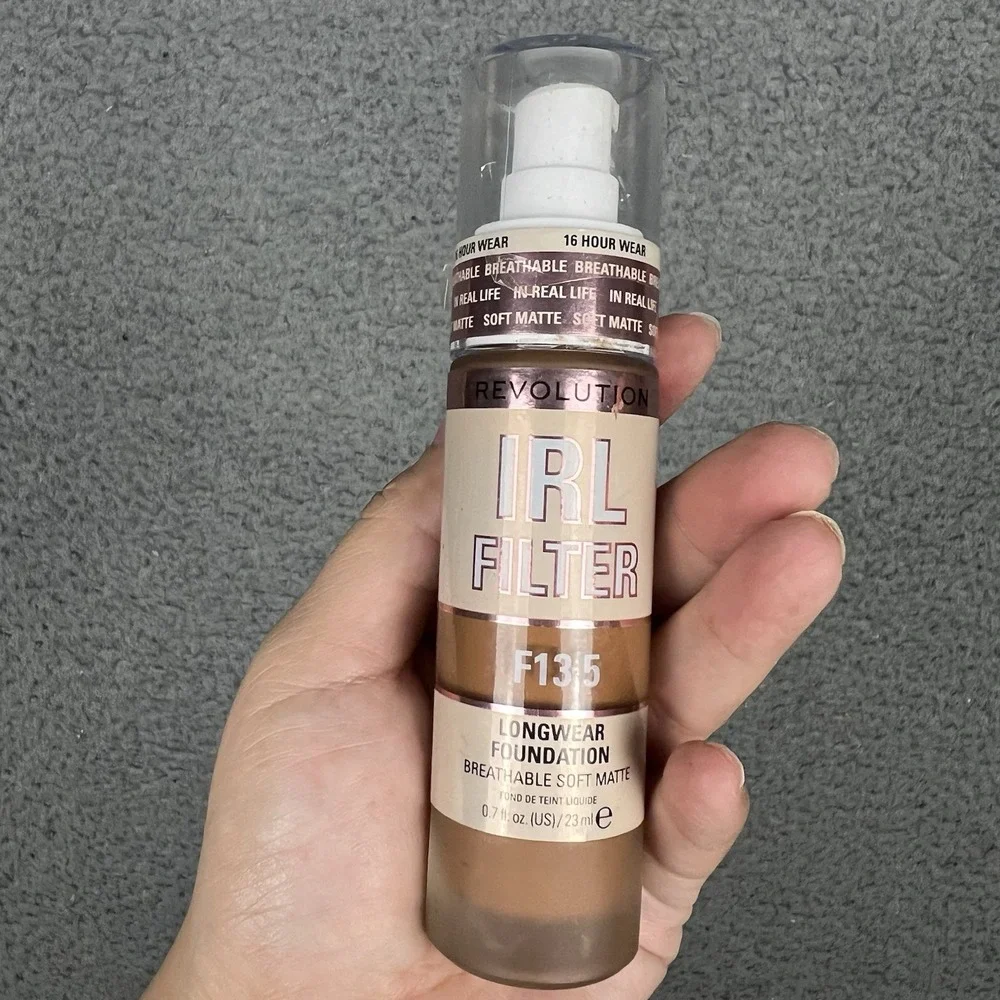 Makeup Revolution IRL Filter Longwear Foundation -F 13.5 - 0.7 fl oz - NEW